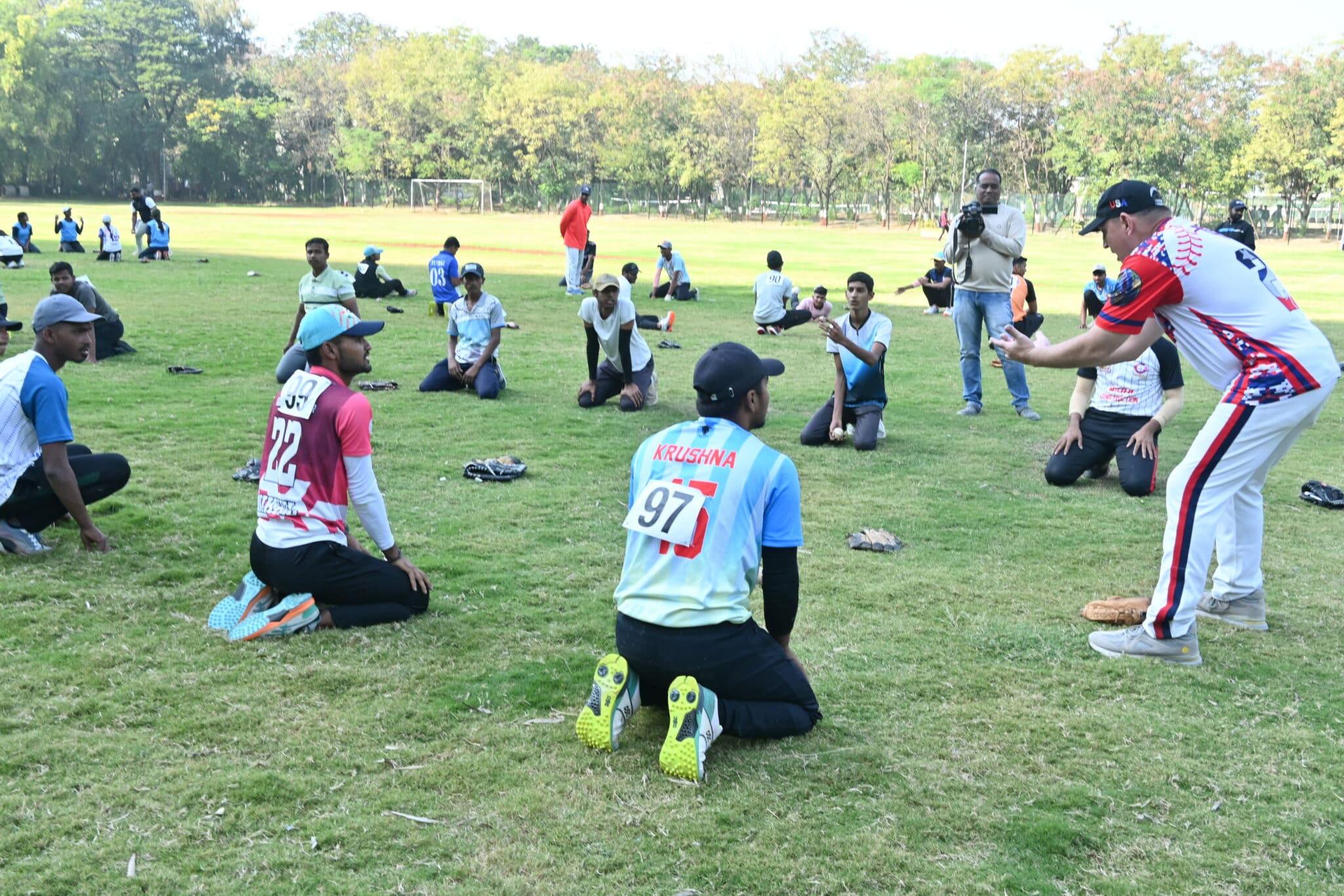 Kopargaon Camp - Coach interaction